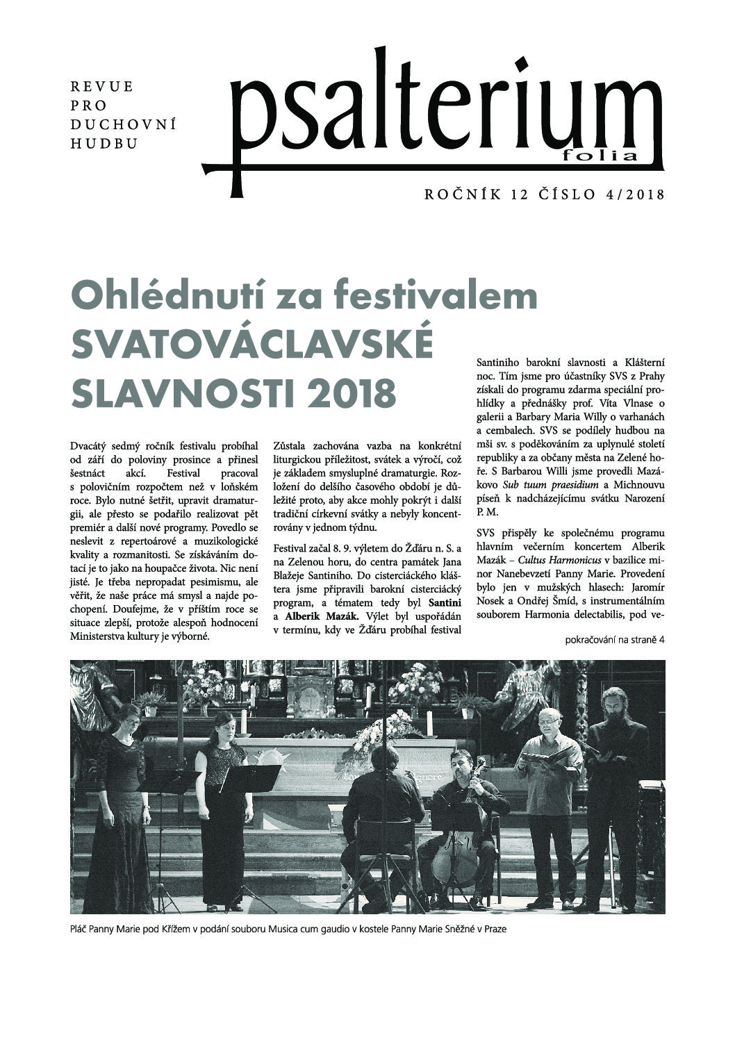 Psalterium 2018/4