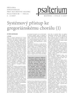 Psalterium 2007 – příloha i