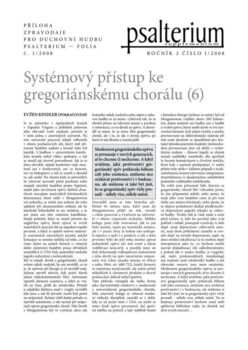 Psalterium 2008 – příloha i