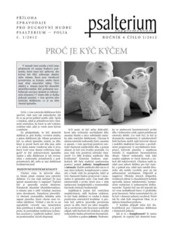 Psalterium 2012 – příloha i