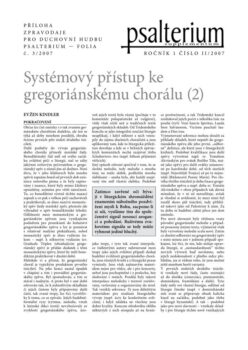 Psalterium 2007 – příloha ii