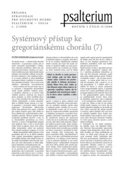 Psalterium 2008 – příloha ii