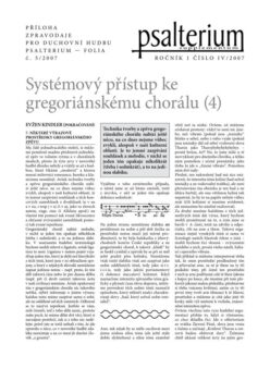 Psalterium 2007 – příloha iv