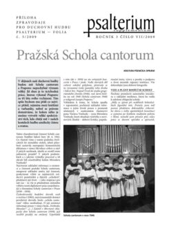 Psalterium 2009 – příloha vii