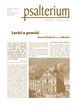 Psalterium 2011/6